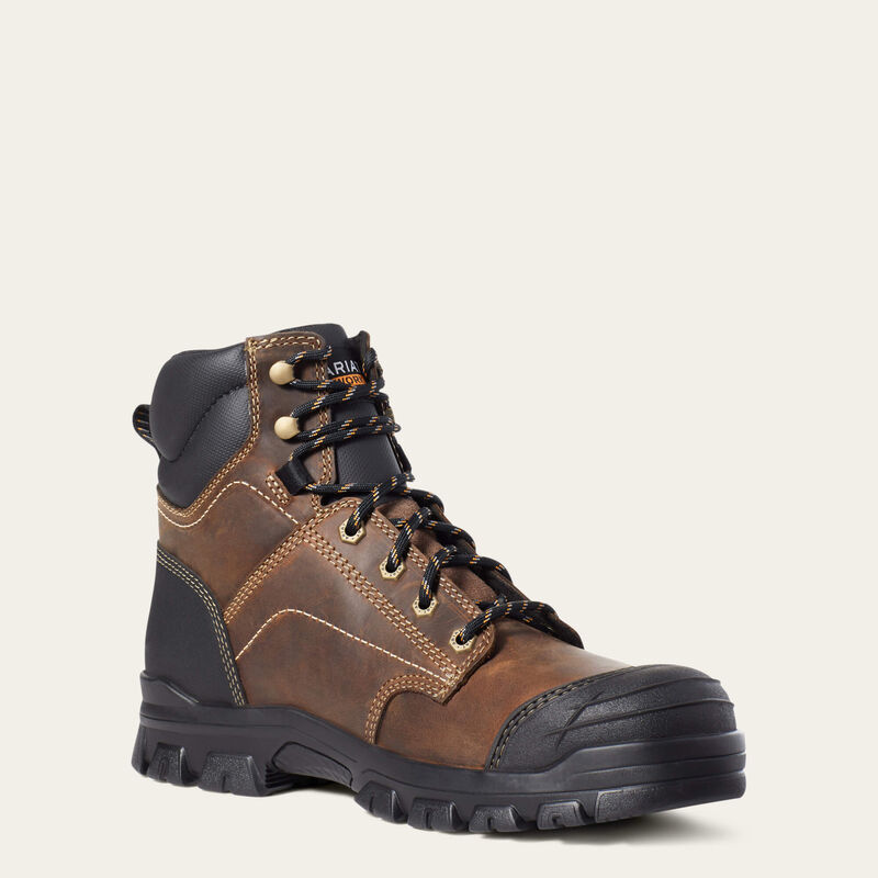 Treadfast 6" Steel Toe Work Boot Medial