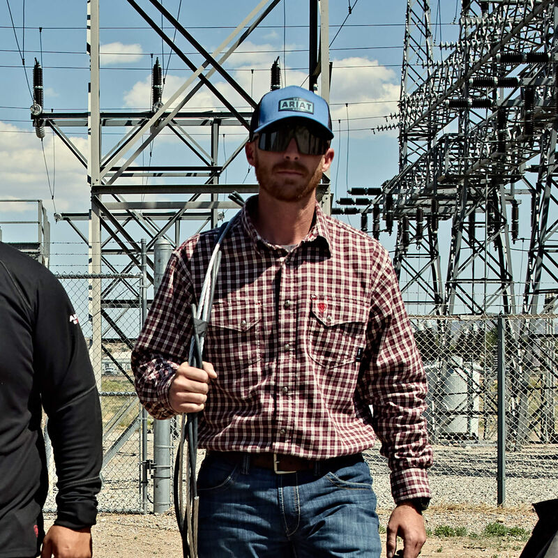 FR Winch Snap Work Shirt Lifestyle