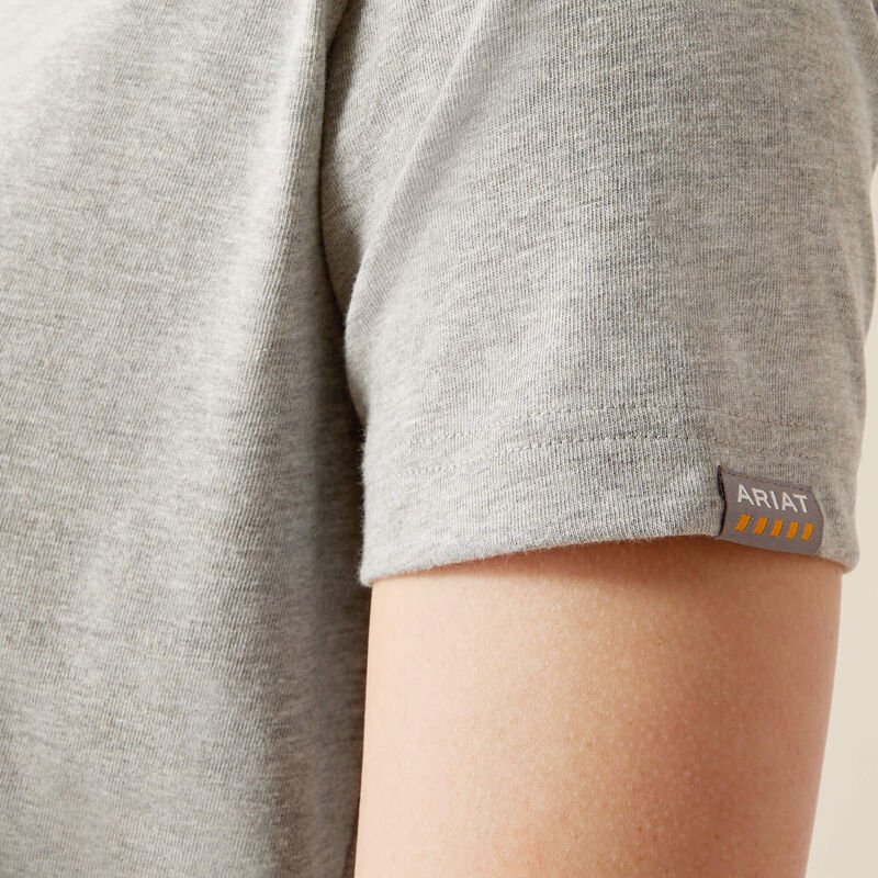 Rebar Cotton Strong Standard V-Neck T-Shirt 02
