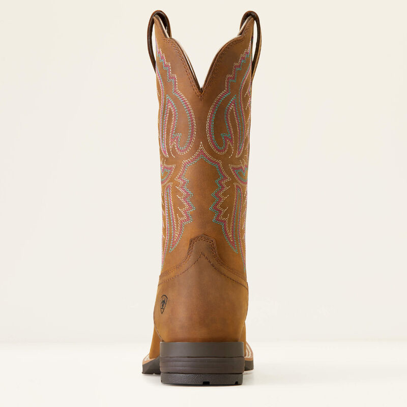 Hybrid Ranchwork Western Boot Heel