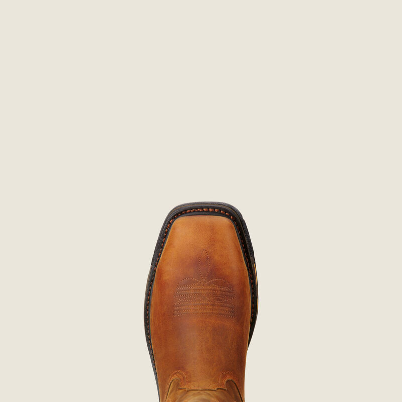 WorkHog Steel Toe Work Boot Toe