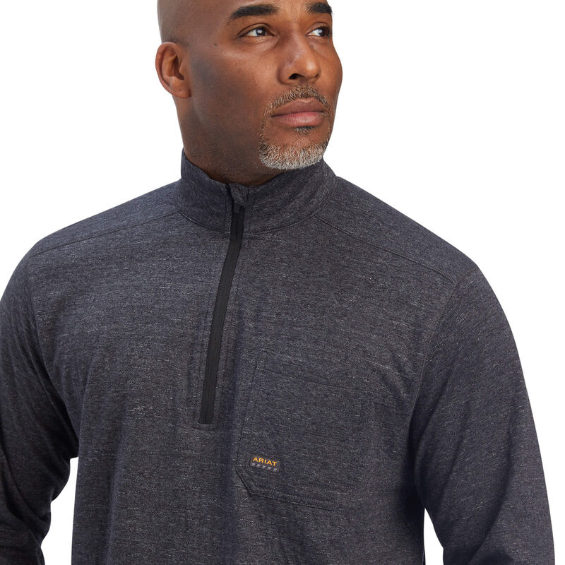 Rebar Foundation 1/4 Zip Shirt Image 4 of 3