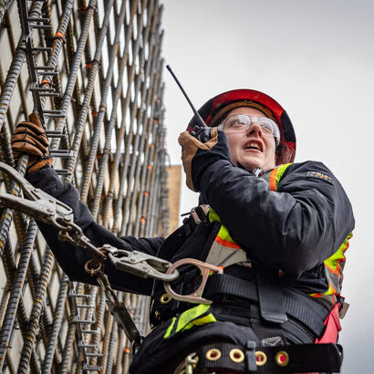 Rebar Cordura Ripstop Insulated Jacket Lifestyle