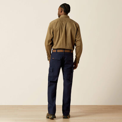 FR M4 Relaxed Lightweight Cargo DuraStretch Straight Leg Pants FR M4 Relaxed Lightweight Cargo DuraStretch Straight Leg Pants Back