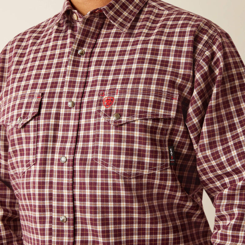 FR Winch Snap Work Shirt 02