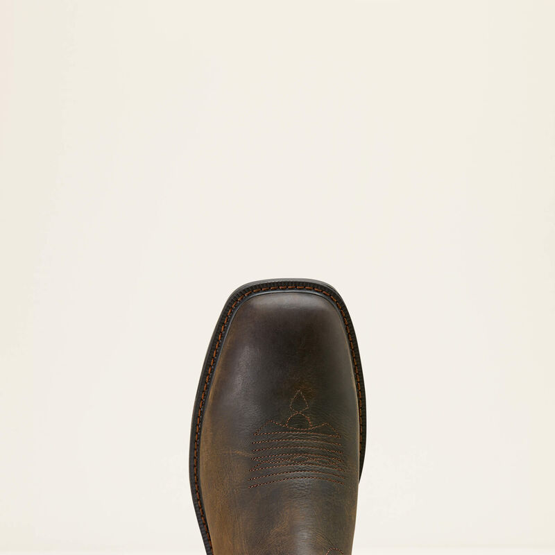 Groundbreaker Wide Square Toe Waterproof Work Boot Toe