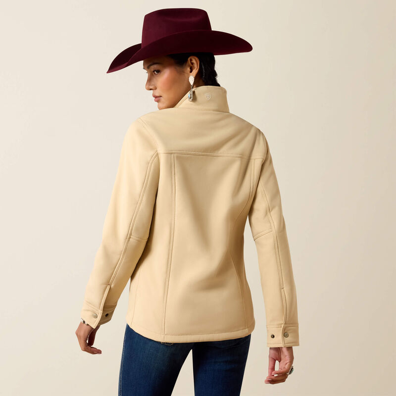 Berber Back Softshell Jacket Back
