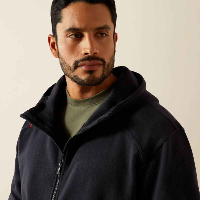 FR DuraStretch Heavyweight Fleece Full Zip Hoodie 01
