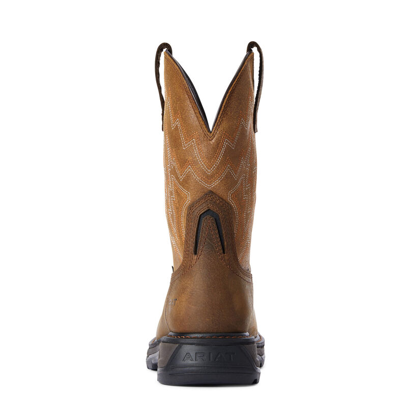 Big Rig Composite Toe Work Boot Heel