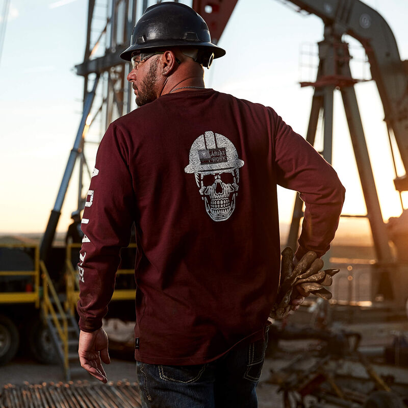 FR Roughneck Skull Logo T-Shirt Lifestyle