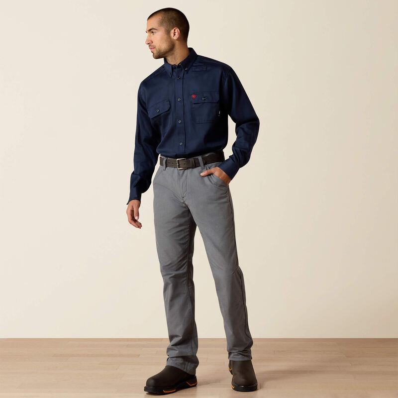 FR Solid Work Shirt Full