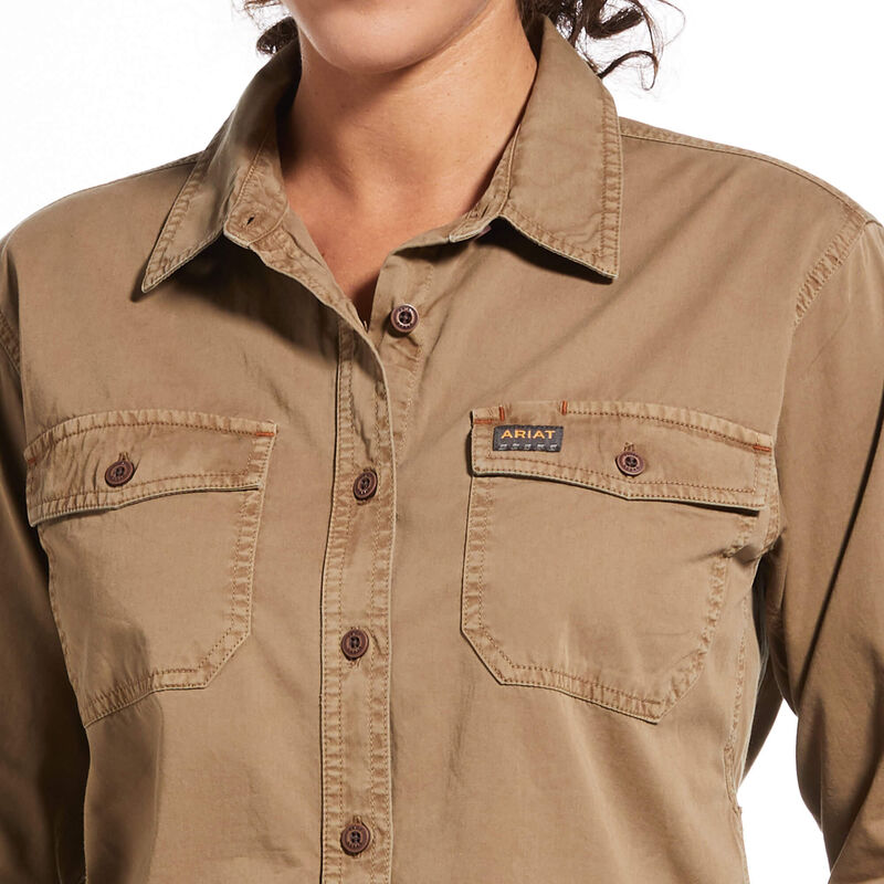 Rebar Washed Twill Work Shirt 02