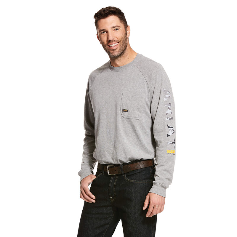 Rebar Cotton Strong Graphic T-Shirt Front