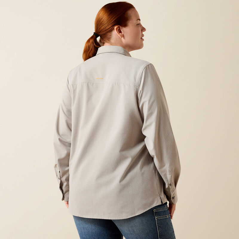 Rebar Made Tough 360 Airflow DuraStretch Work Shirt Back Plus