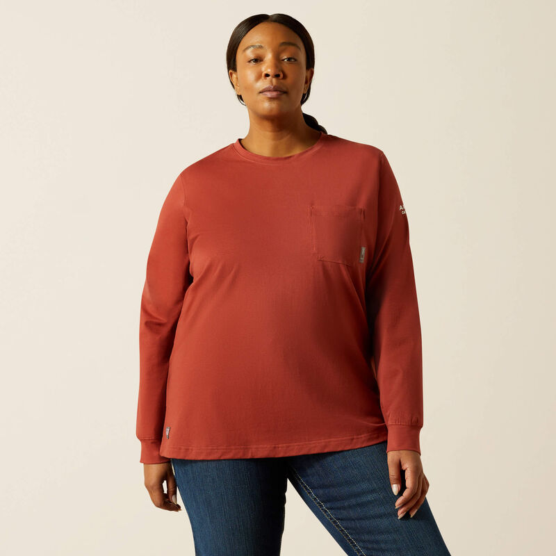 FR Pima Stretch US Logo Baselayer Front Plus
