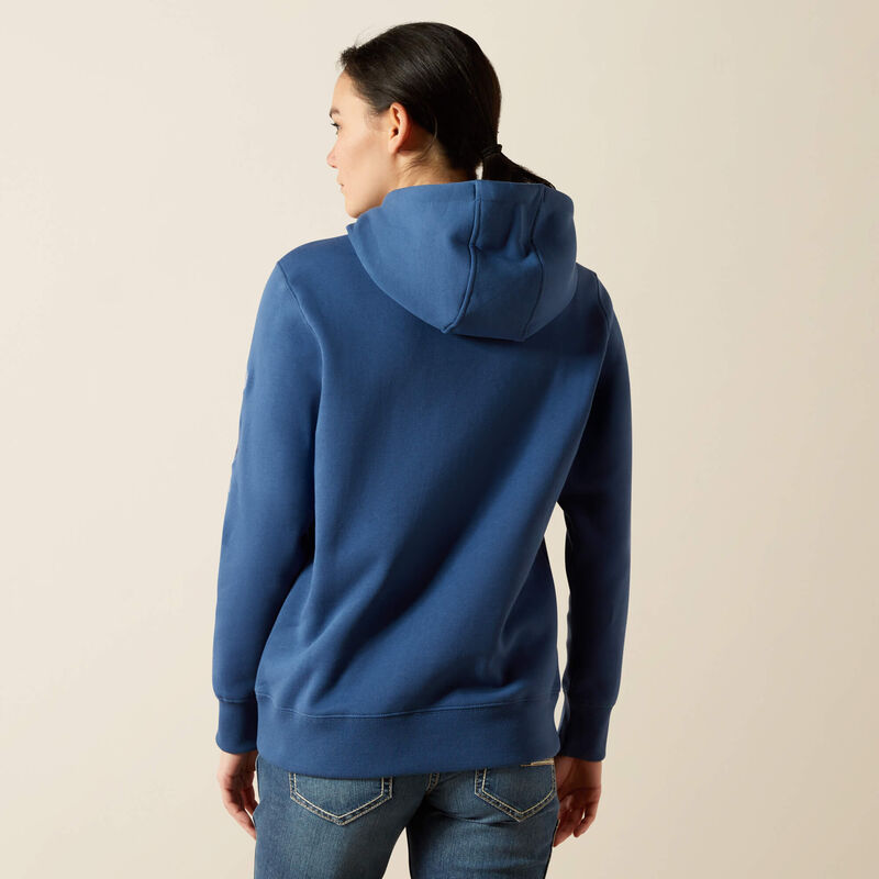 Rebar Graphic Hoodie Back
