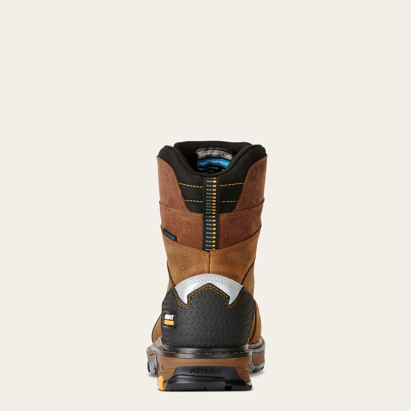 Intrepid 8" Waterproof Composite Toe Work Boot Heel