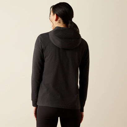 Rebar Cotton Strong Hooded T-Shirt Back