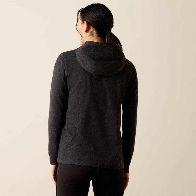 Rebar Cotton Strong Hooded T-Shirt Back