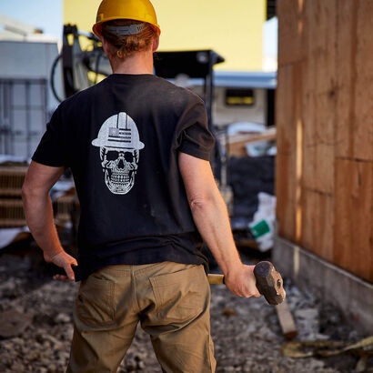 Rebar Cotton Strong Roughneck Graphic T-Shirt Lifestyle