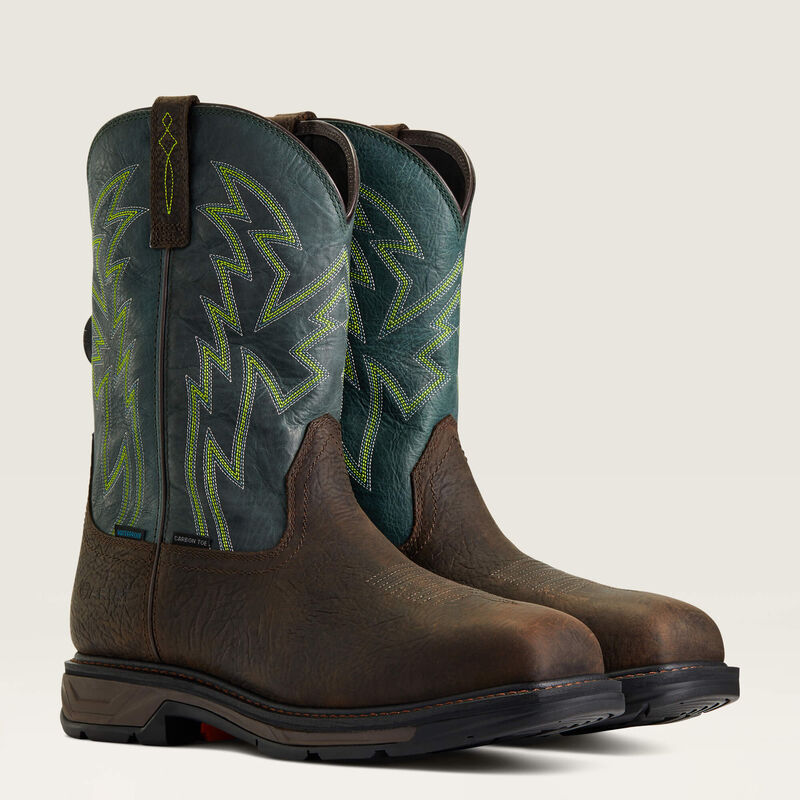 WorkHog XT BOA Waterproof Carbon Toe Work Boot Pair