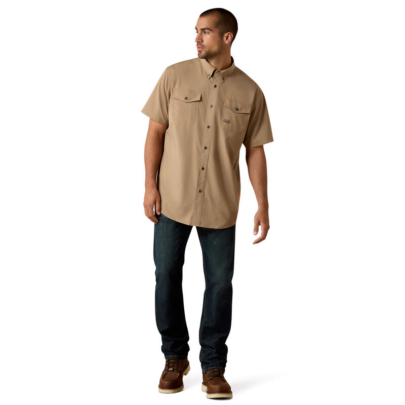 Rebar Made Tough VentTEK DuraStretch Work Shirt Full