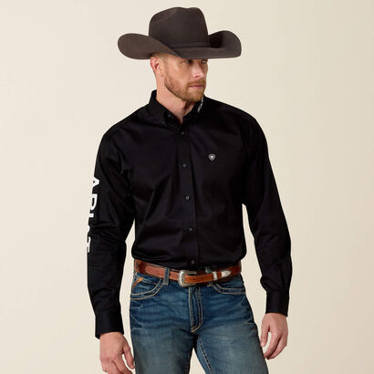 Team Logo Twill Classic Fit Shirt Front