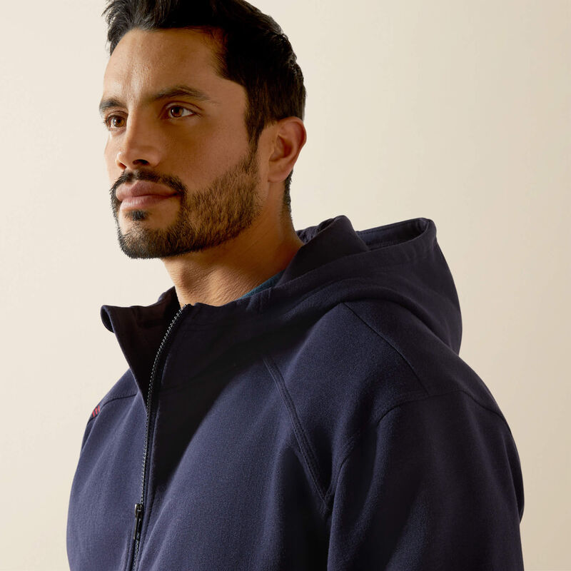 FR DuraStretch Heavyweight Fleece Full Zip Hoodie 01