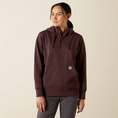 Rebar Skill Set 1/2 Zip Hoodie Front