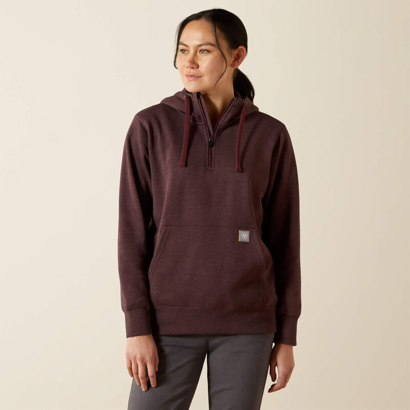 Rebar Skill Set 1/2 Zip Hoodie Front