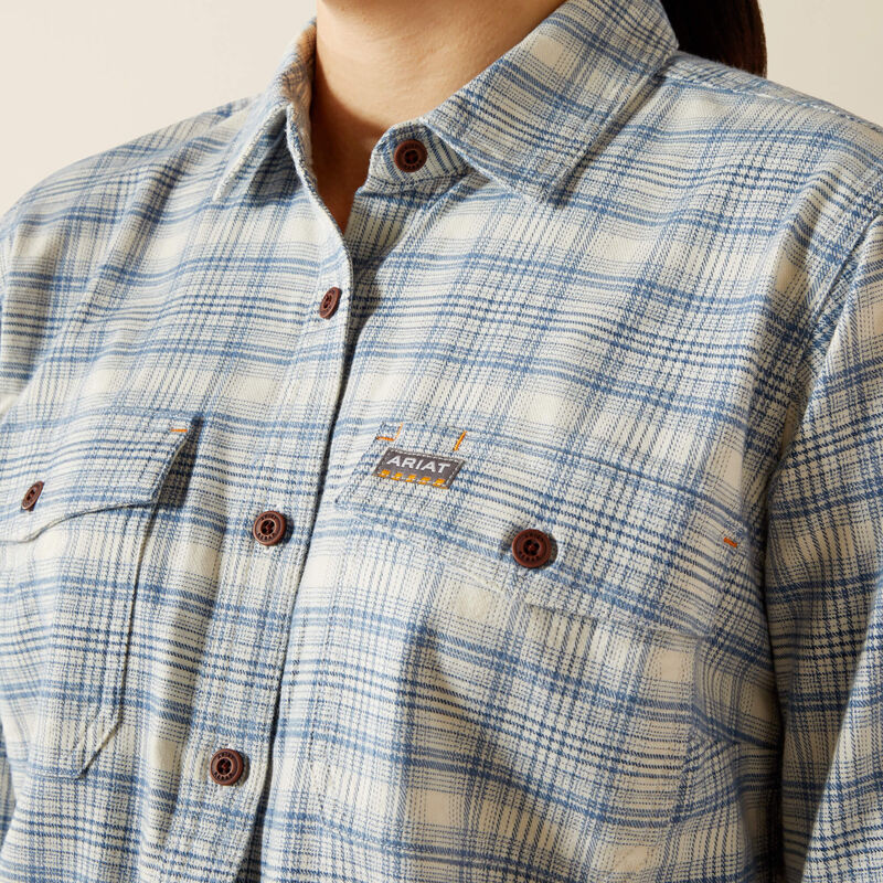 Rebar Flannel DuraStretch Work Shirt 01