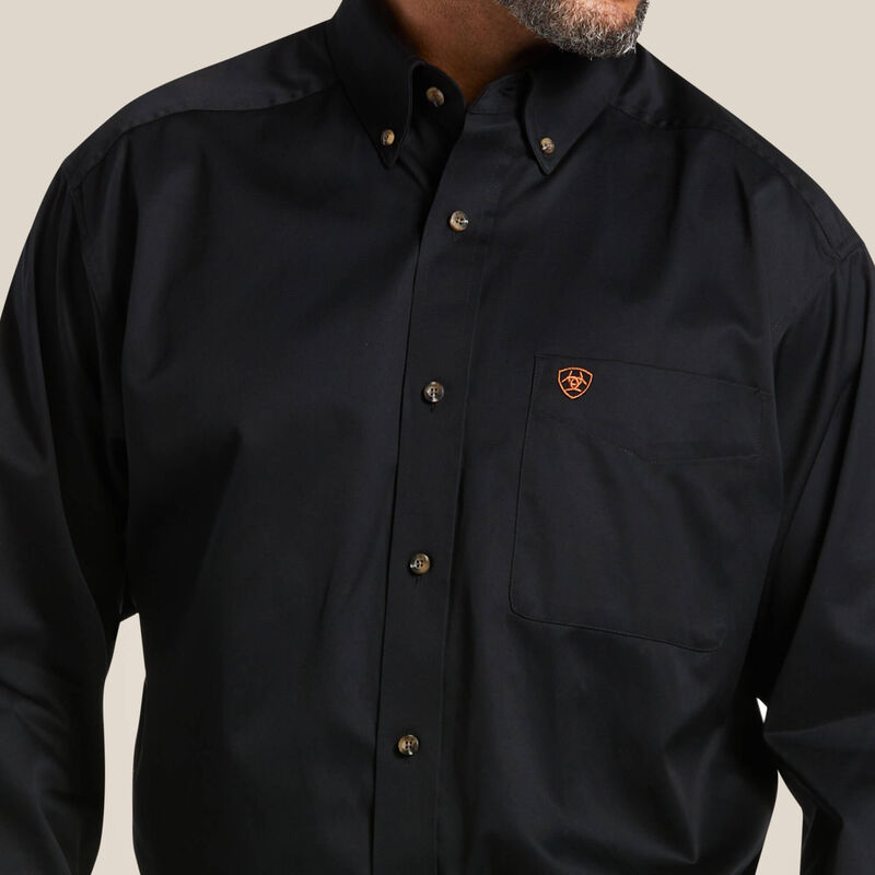 Solid Twill Classic Fit Shirt 03