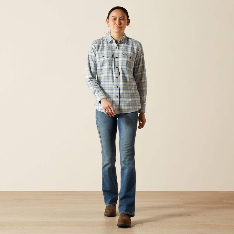 Rebar Flannel DuraStretch Work Shirt Full