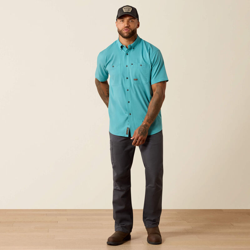 Rebar Made Tough 360 Airflow Work Shirt Full
