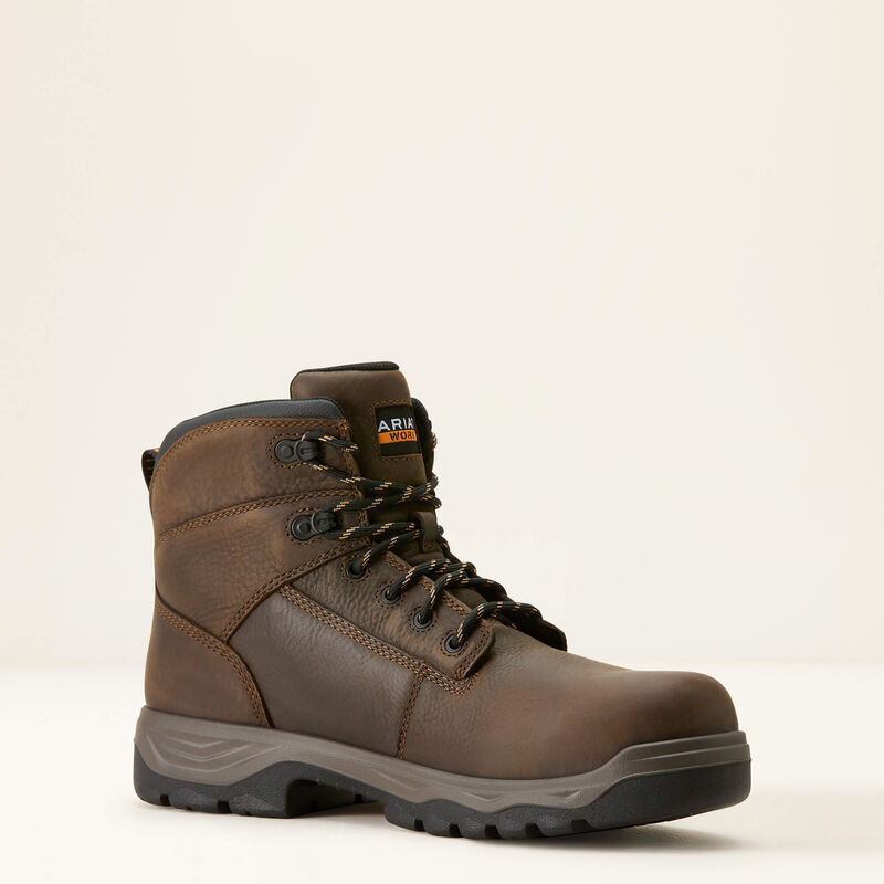 Turbo Duratread 6" Waterproof Carbon Toe Work Boot Medial