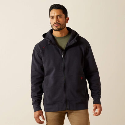 FR DuraStretch Heavyweight Fleece Full Zip Hoodie Front