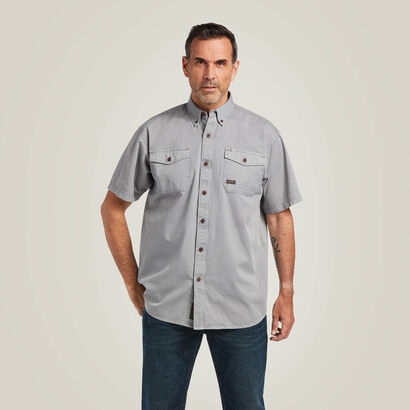 Rebar Washed Twill Work Shirt