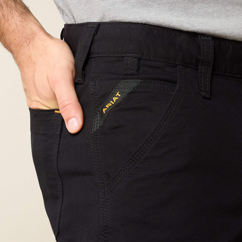Rebar M4 Low Rise DuraStretch Made Tough Double Front Stackable Straight Leg Pant Image 4 of 6