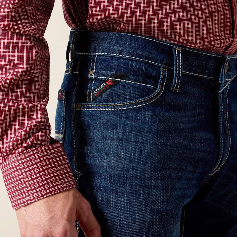 FR M4 Relaxed DuraStretch Lineup Stackable Straight Leg Jean 01