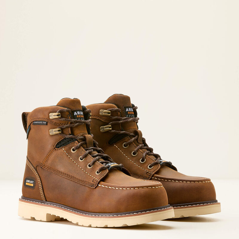Rebar Lift Waterproof Composite Toe Work Boot Pair