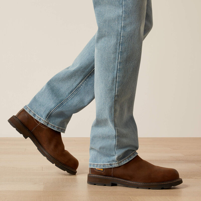 Rebar M4 Relaxed DuraStretch Basic Stackable Straight Leg Jean 03