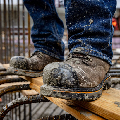 Stump Jumper 8" CSA Glacier Grip Waterproof 600g Composite Toe Work Boot Lifestyle