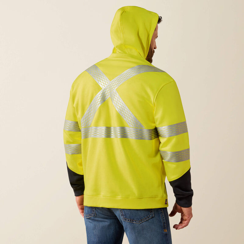 FR Hi-Vis Full Zip Hoodie 02