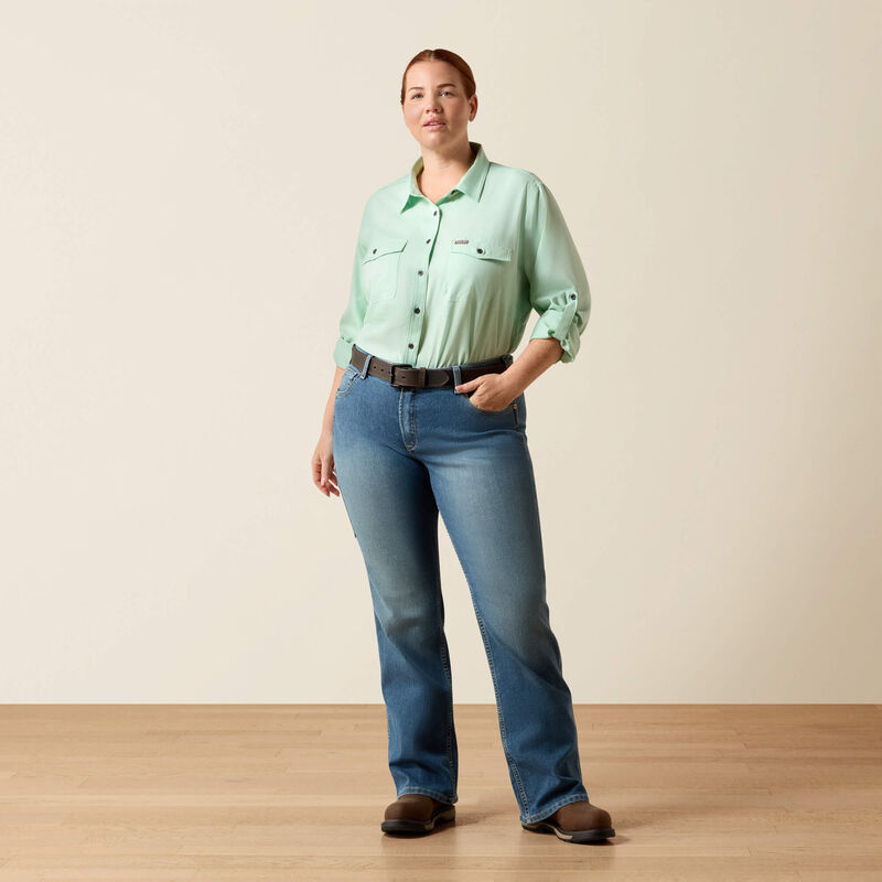 Rebar Made Tough VentTEK DuraStretch Work Shirt Full Plus