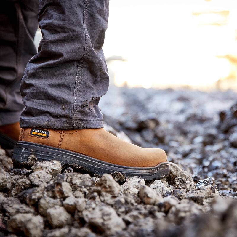 Turbo Chelsea Waterproof Carbon Toe Work Boot Lifestyle
