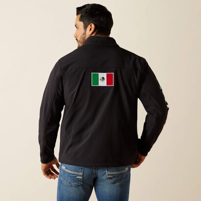 New Team Softshell MEXICO Jacket Back