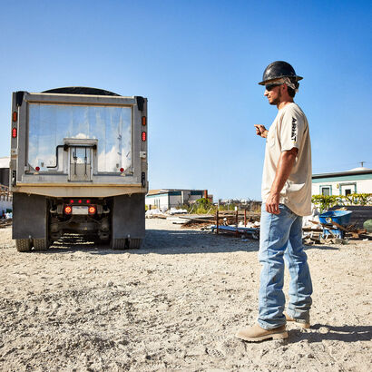 Rebar M4 Relaxed DuraStretch Basic Stackable Straight Leg Jean Lifestyle