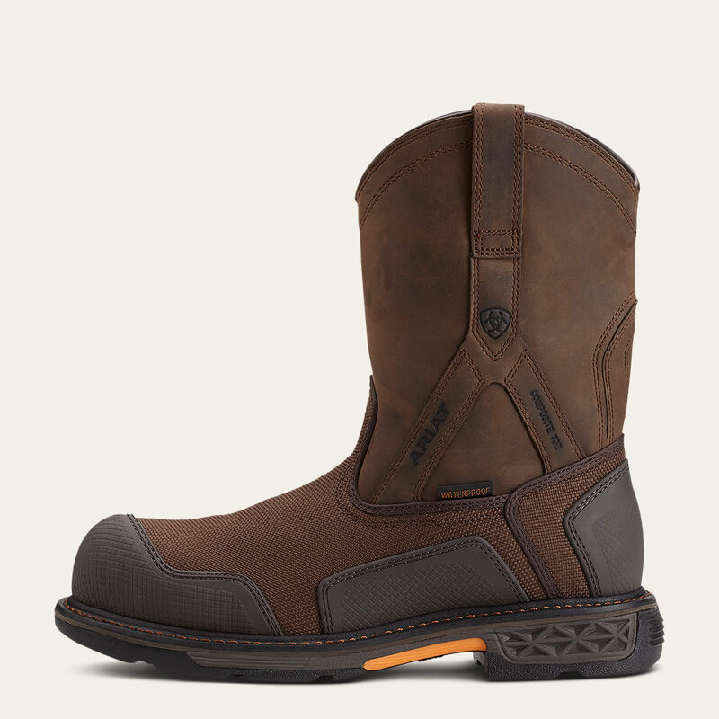 OverDrive XTR Waterproof Composite Toe Work Boot Side