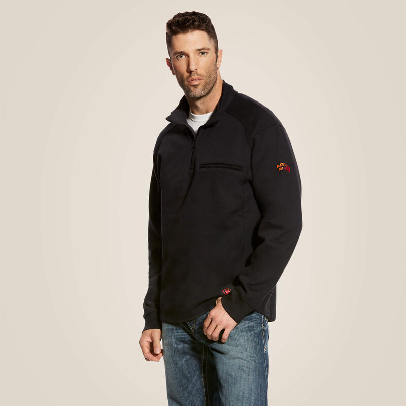 FR Rev 1/4 Zip Top Front