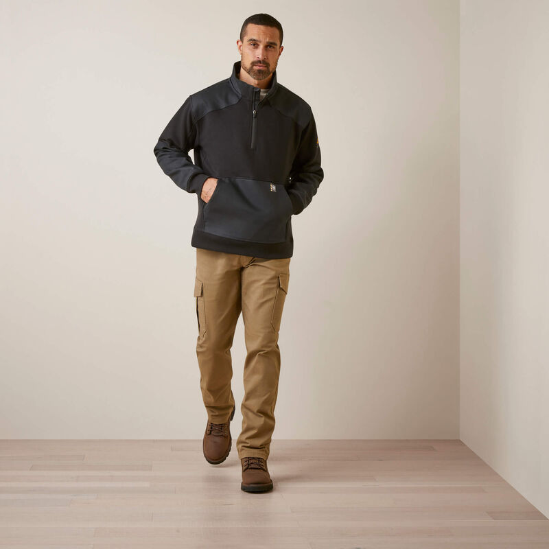 Rebar Workman Duracanvas 1/4 Zip Sweatshirt Full